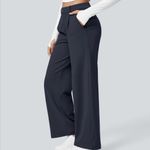 Halara  Dark Blue Women's Wide-Leg Pants Photo 3