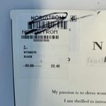 Natori  Fan Sheer Tights Black Size L Patterned Hosiery NWOT Photo 5