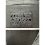 Frank & Eileen Patrick Popover Jersey Womens Medium Green Preppy Nautical Travel Photo 4