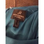 Adrianna Papell Size 8 Blue 3/4 Sleeve Fitted Lined Dress Career Church Dinner Photo 3