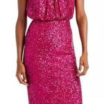 Eliza J New! ‎ Sequin Cocktail Dress pink, size 12 Photo 0