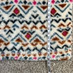 Eddie Bauer  Soft Comfy Fuzzy Quarter Zip Pullover Sweatshirt Colorful Outdoor XL Photo 5