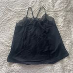 Basic Black Lace Trim Cami Photo 2