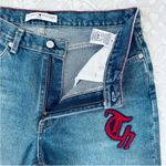 Tommy Hilfiger Y2K Jeans Denim Letterman Patches Embroidered Academia Monogram Photo 6