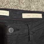 Pilcro and the Letterpress Anthropologie Serif Textured Pants 30 BLACK,MSRP-$128 Photo 2