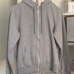 H&M Grey Zip Up Sweater  Photo 0