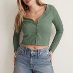 Madewell Crinkle Cardigan Size M Photo 0