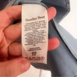 Aritzia Sunday Best Septor Satin Dress Cool Lagoon Grey Photo 9