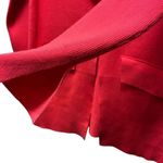 Free People Womens Coral Pink Ribbed Open-Front Blazer Cardigan Size XS Photo 5