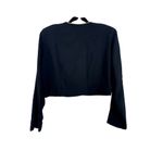 American Vintage Vintage 80s black gold embroidered blazer size 14 Photo 2