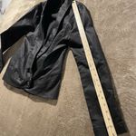 7 For All Mankind  Blazer Womens Black Long Sleeve Tuxedo Size Medium Photo 8