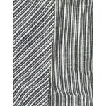 Artisan NY  Button Up Large Blue White Striped Linen Long Sleeve Coastal Photo 4