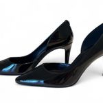 Michael Michael Kors Lucille Flex D’Orsay Heels Black Patent Leather Size 5.5 Photo 5