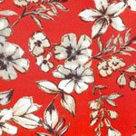 ASOS NEW LOOK  Red Floral Knee Length Casual Dress Photo 8