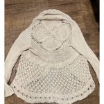 The Territory Ahead  crochet cascading knit cardigan Photo 2