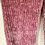 Orvis  Women’s  V-neck Chenille Sweater Color Mauve Size Large Photo 9