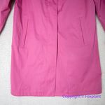 Esprit Vintage‎  Women's Solid Pink Knee-Length Rain Coat, size S Photo 3