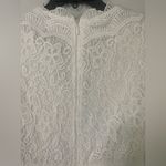 Lulus Dress Women Size Small White Lace Bride Bachelorette Rehearsal Dinner Photo 6