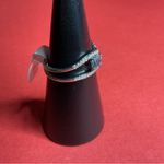 Bomb Party RBP8240 “It’s Simply A Moment” LC Topaz on Rhodium Size 10 Ring NWT Blue Photo 1