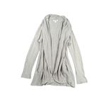 Barefoot Dreams CozyChic Lite Circle Lounge Cardigan Sweater Beige Cream L/XL Photo 2