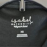 Isabel Maternity Size CS Black Crewneck Short Sleeve T-Shirt Photo 5