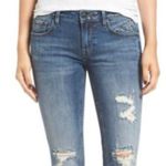 Vigoss Thompson Tomboy Destressed Cropped Jeans Photo 0