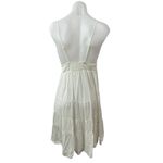 Raviya White Sleeveless V Neck Cami Camisole Tiered Mini A Line Tank Sundress L Size L Photo 1
