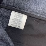 Theory Womens Ferran Flannel Wool Blend Tapered Trouser Pants Charcoal Sz 8 NWT Photo 6