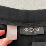 Briggs New York EUC Vintage  women’s solid black‎ stretch straight trousers pants Photo 4