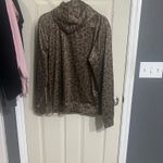 Brown leopard print hoodie Size M Photo 3