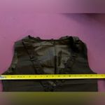 Innowave Brown and Ivory V Neckline And Empire Waist Dress Made in Japan White Photo 4