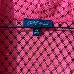 Slinky Brand  Bright Pink Mesh Cardigan Photo 1