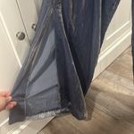 Anthropologie BY  (NWT) The Femme Velvet Jumpsuit, Dusty Blue, Size 12 Photo 6