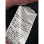 Chico's  Dark Green Thin V Neck Stretch Sweater Pullover Blouse Size 2 - Large Photo 4