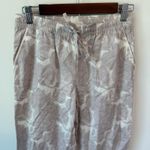 Haven Well Within Organic Cotton Gauze Fern Print Pajama Pants Size XS NWT Tan Photo 6