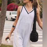 Free People Movement NWT   Day Trip Onesie In Heather Grey Photo 3