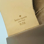 Kate Spade  Sadie Side Zip Tasseled Ankle Suede Boots, ‎ Almond, Size 9.5, NWOB Photo 6