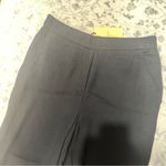 Halogen NWT Black High Waist Straight Leg Pull On Trouser Pants Size 8 Photo 4