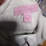 Lilly Pulitzer  Hooded Loose Knit Cardigan White Photo 4