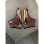 L'Intervalle Aversa Bordeau Leather Burgundy Maroon Booties Womens Shoes Size 38 Red Photo 3