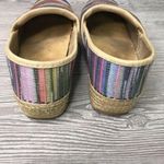Dansko  pastel jute wedge heeled pro clogs shoes slip ons size 39 / 9 Photo 4
