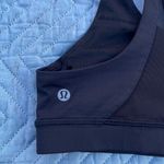 Lululemon Black Invigorate Sport Bra Size 4 Photo 2