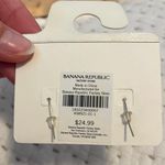 Banana Republic Silver Hoop Earrings Photo 2