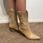 Coconuts by Matisse Oasis Society Almond Emersyn Starburst Embroidery Cowboy Boots Sz 10 Photo 2