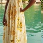 Farm Rio  Off White Cashew Crossed Back Dress Photo 0