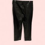 J.Crew buttery faux leather jeans sz 30 pockets whimsigoth vegan goth rocker Photo 3