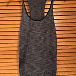 Lululemon  Women’s Black and Grey Athletic Active Tank Top Sz 6 Photo 0