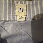 Gap tiered blue-and-white striped maxi skirt (size 12) Photo 5