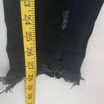 Nordstrom SP Black Label Jeans Women’s 29 's  Black Distressed Skinny Mid… Photo 8