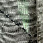 Handmade Nadya Linen Beaded Reversible Artsy Art To Wear Jacket Large Whimsical Photo 14